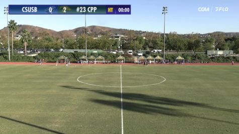 Replay: Cal State San Bern vs Cal Poly Pomona - 2024 CSUSB vs Cal Poly Pomona | Nov 7 @ 2 PM