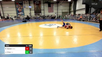 85 lbs Rr Rnd 3 - Russell-Lion Babak, OBWC Bazooka vs Jonathon Cline, The Fort Hammers