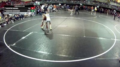 65 lbs Champ. Round 3 - Scottie Mosel, Plainview vs Boston Bowder, St Paul Youth Wrestling