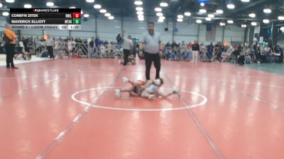 56 lbs Round 4 - 1:30pm Friday - Maverick Elliott, Mat Assassins vs Corbyn Zitek, Nebraska Elite