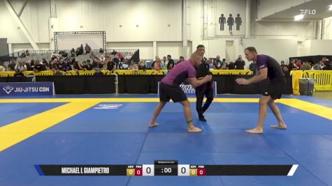 Ronald James Peterson vs Michael L Giampietro 2025 World IBJJF Jiu-Jitsu No-Gi Championship