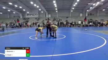 120 lbs Prelims - Izaeah Beavers, GA vs Damion Ryan, OH