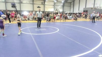 54 lbs Semifinal - Reed Saltenberger, Patriot Mat Club vs Brayson Higdon, No Limits Wrestling Club