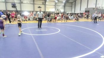 54 lbs Semifinal - Reed Saltenberger, Patriot Mat Club vs Brayson Higdon, No Limits Wrestling Club