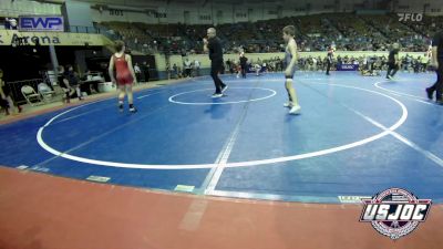 80 lbs Round Of 16 - Kase Frith, Duncan Demon Wrestling vs Bentley Roberts, Blanchard Wrestling Club