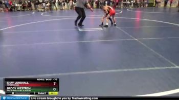 95 lbs Cons. Round 3 - Mason Wibholm, CIWC Team Intensity vs Aiden Winkie, Moen Wrestling Academy