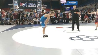 120 lbs Champ. Rd Of 64 - Wade Pugh, Colorado vs Kaleb Blackner, Utah