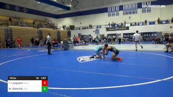 152 lbs Consolation - Trey Langston, Woodland vs Micah Osterink, Level Up