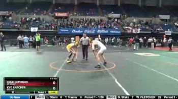 Cons. Round 4 - Kye Karcher, Walker vs Cole Comeuax, St. Amant