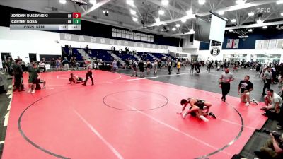 126 lbs Cons. Semi - Jordan Duszynski, Lancers WC vs Carter Sosa, LAWC