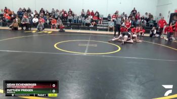 JV-16 lbs Round 2 - Matthew Pridgen, Riceville vs Aidan Eichenberger, New Hampton/Turkey Valley