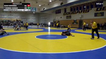 135 lbs Round Of 64 - Elias Castaneda, Bella Vista vs Dominic Thomas, Orting (WA)