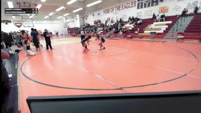 100 lbs Round 1 - Isabella Orosco, Silverback Wrestling Club vs Layla Rose Rebullar, Gahr High School