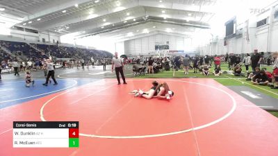 156 lbs Consolation - Willie Dunklin, AZ Heat vs Ryder McEuen, Atc