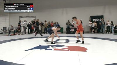 65 kg Cons. Sub-rd Of 16 - Kyison Garcia, NLWC/TMWC vs Evan Potter, Southern Oregon RTC