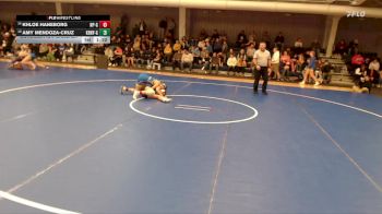 130 lbs Consolation Bracket - Khloe Haneborg, North Platte vs Amy Mendoza-Cruz, Kearney