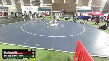 53 lbs Cons. Round 3 - Brock Abbott, Sanderson Wrestling Academy vs Kenton Schwettman, Badlands Elite WC