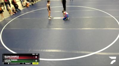 67 lbs Champ. Round 2 - Lucas Parish, Minnesota vs Elijah Daniels, Simley Wrestling Club