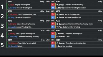 Replay: Bout Board - 2023 US Open Wrestling Championships | Apr 30 @ 10 AM