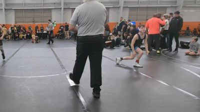 88 lbs Round 3 (4 Team) - Hunter Turner, Brecksville vs Foster Heavener, Rising Kingz