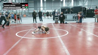 56.8-58 lbs Champ. Round 1 - Zachary Wilson, Mat Demon Wrestling Club vs Lucian Gonzalez Godinez, Washington