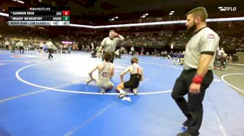 138 Class 4 lbs Cons. Round 2 - Brady McMurtry, Hickman vs Gannon Rice, Jackson