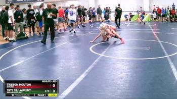 105 lbs Champ. Round 1 - Tate St. Laurent, Indiana Outlaws vs Triston Mouton, Baylor