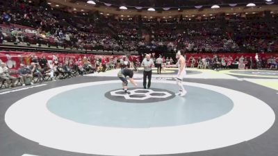 285 lbs Quarters - Brydon Feister, Hoban vs Drew Goldberg, Cal. River Valley