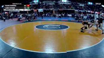 AA - 165 lbs Quarterfinal - Lane Chivers, Flathead (Kalispell) vs Blake Dunning, Missoula Sentinel