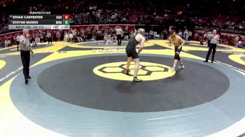 D2-175 lbs Champ. Round 1 - Ethynn Munro, Miami Trace vs Ethan Carpenter, Ben. Logan