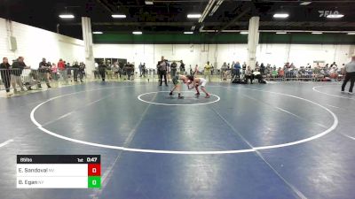 85 lbs Consi Of 32 #2 - Eli Sandoval, NV vs Brennon Egan, NY