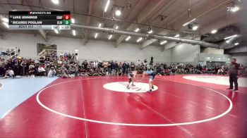 113 lbs Champ. Round 3 - Ricardo Poolaw, Cleveland vs Luke Jennings, Chaparral