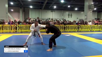 OSCAR IVAN SOLIS ANGUIANO vs SUYAN LOPES QUEIROZ 2024 American National IBJJF Jiu-Jitsu Championship