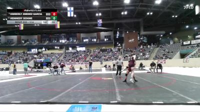114 lbs Cons. Round 2 - Kennedy Sohne, Henderson County vs Kimberly Jimenez Garcia, Doss