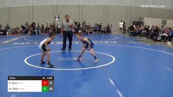 52 lbs Prelims - Ayo Bear, Mojo Grappling vs Wyler Allen, Moore Elite