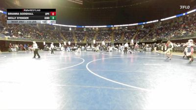 110 lbs Consy 3 - Brianna Godshall, Upper Perkiomen vs Molly Stenger, Cumberland Valley