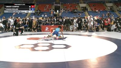 113 lbs Champ. Rd Of 32 - Brody Compau, Michigan vs Jhakai Roller, Tennessee