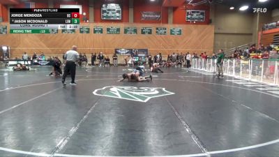 125 lbs Cons. Round 1 - Jorge Mendoza, Bakersfield College vs Jason Mcdonald, Lemoore College