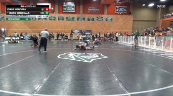125 lbs Cons. Round 1 - Jorge Mendoza, Bakersfield College vs Jason Mcdonald, Lemoore College