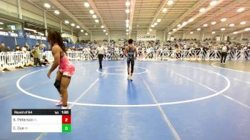 113 lbs Round Of 64 - Solomon Peterson, FL vs Corey Dye, SC