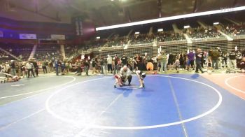46 lbs Consi Of 8 #1 - Sawyer Probst, Wasatch WC vs Blake Wasserburger, Cwc