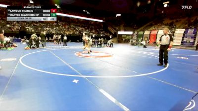 126 Class 2 lbs Cons. Semi - Carter Blankenship, Sullivan vs Lawson Francis, Savannah