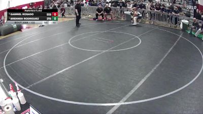 132 lbs Cons. Semi - Gabriel Rosado, Desert Oasis vs Brennen Rodriguez, Spring Valley