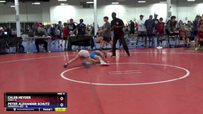 71 lbs Round 3 (8 Team) - Caleb Heyder, Utah vs Peter Alexander Schutz, Minnesota Red