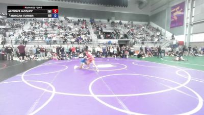 50 kg Champ. Rd Of 16 - Alexsys Jacquez, Spire Wrestling Club vs Morgan Turner, All I See Is Gold Academy/ Titan Mercury Wrestling Club