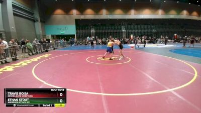 125-129 lbs Round 1 - Travis Boisa, Nevada Elite Wrestling vs Ethan Stout, Anderson Attack WC