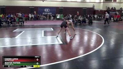 113 lbs Round 1 - Caiden Latch, Roland-Story vs Boston Mateer, Interstate 35