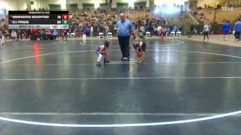 45 lbs Quarterfinal - Eli Primm, Wildcats Wrestling vs Remington Bradford, Bradford Wrestling