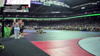 D3-190 lbs Cons. Round 1 - Conner Lambert, Ogemaw Heights vs Tanner Woodworth, Whitehall