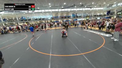 80 lbs Champ. Round 1 - Rocky Lee, Unattached vs Che Eddie Iii, Unattached